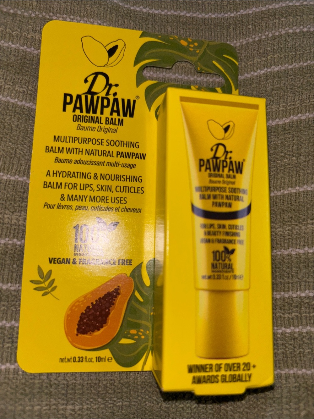 3 packs of Dr PawPaw Original Balm - Yellow Multipurpose Soothing Balm